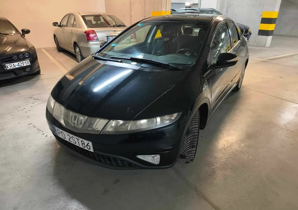 Honda Civic cena 19999 przebieg: 170100, rok produkcji 2006 z Kraków małe 172